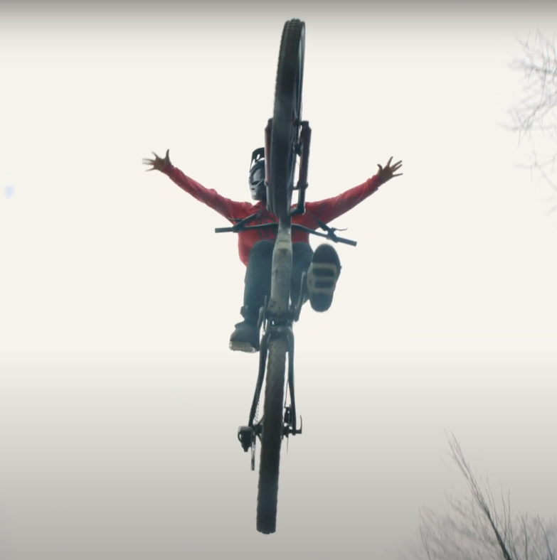 Veronique Sandler hits BikePark Wales