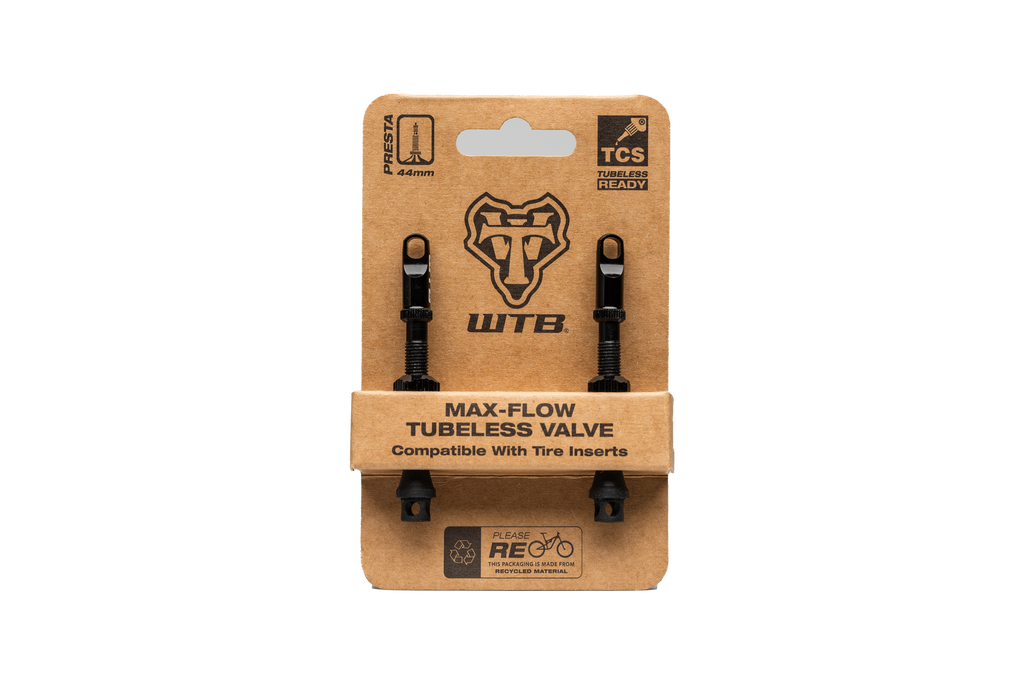 Max-Flow Tubeless Valves