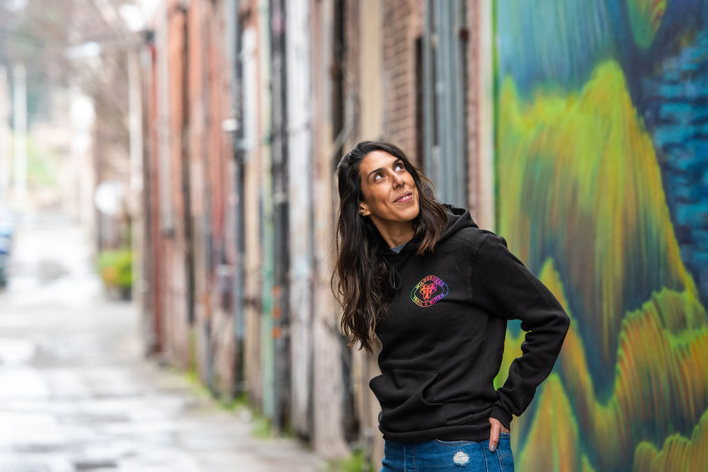 WTB Heritage Logo Rainbow Hoodie