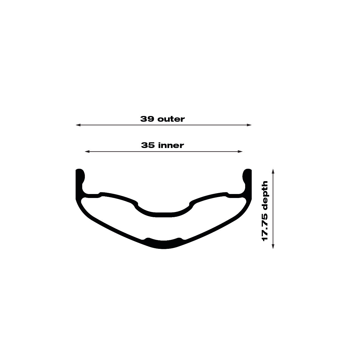 KOM Light i35 Rim | WTB